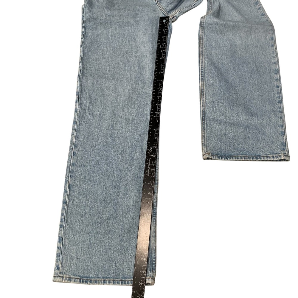 Abercrombie Curve Love 90s Relaxed Jeans Women's 27/4R High Rise Light Wash NEW - Picture 10 of 11
